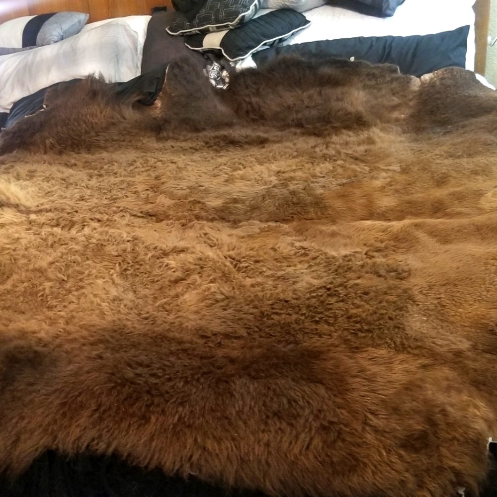 Buffalo rug